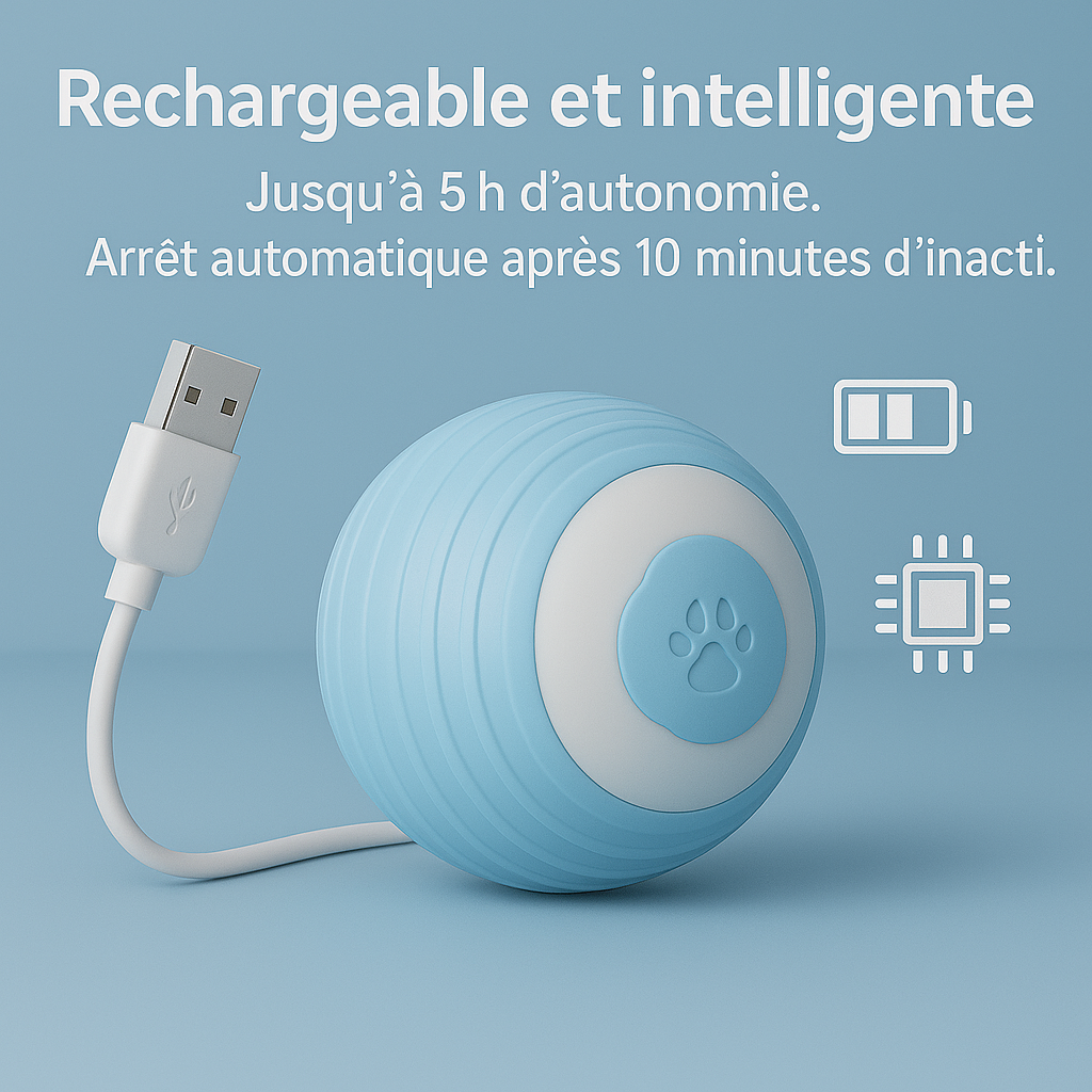 Balle intelligente pour chat - Jouet pour chat