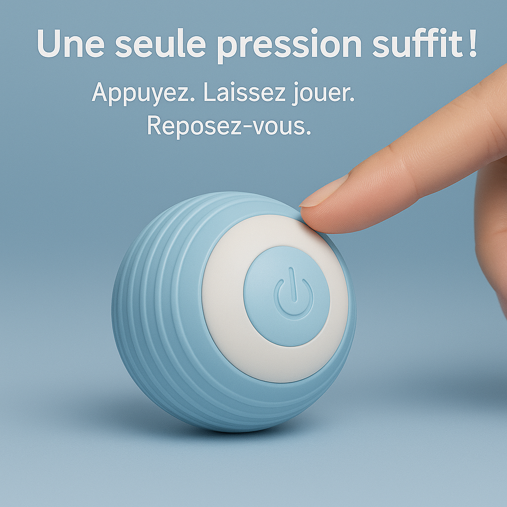 Balle intelligente pour chat - Jouet pour chat