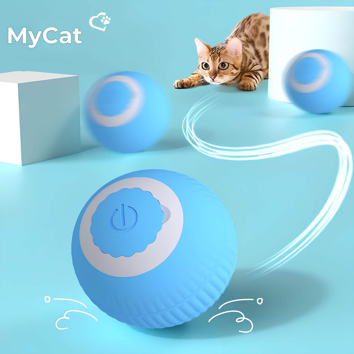 Balle intelligente pour chat - Jouet pour chat